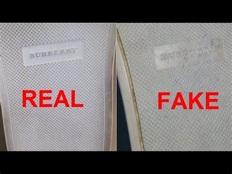 Spotting The Differences: Real Vs. Fake Burberry Shoes